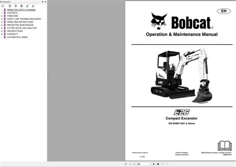 bobcat manuals pdf